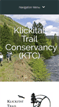 Mobile Screenshot of klickitat-trail.org